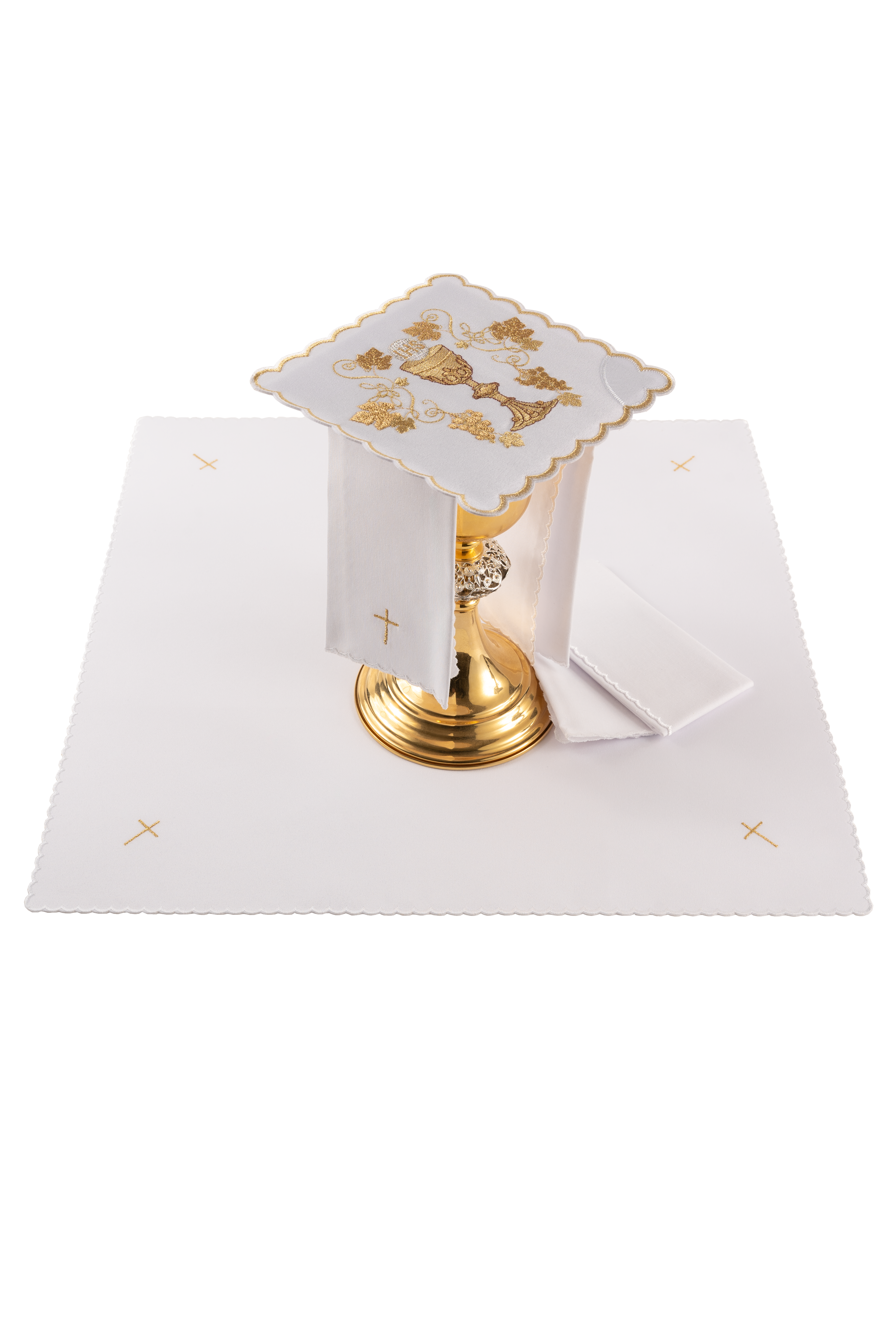 Bielizna kielichowa haftowana z motywem kielicha - ORNATY.PL