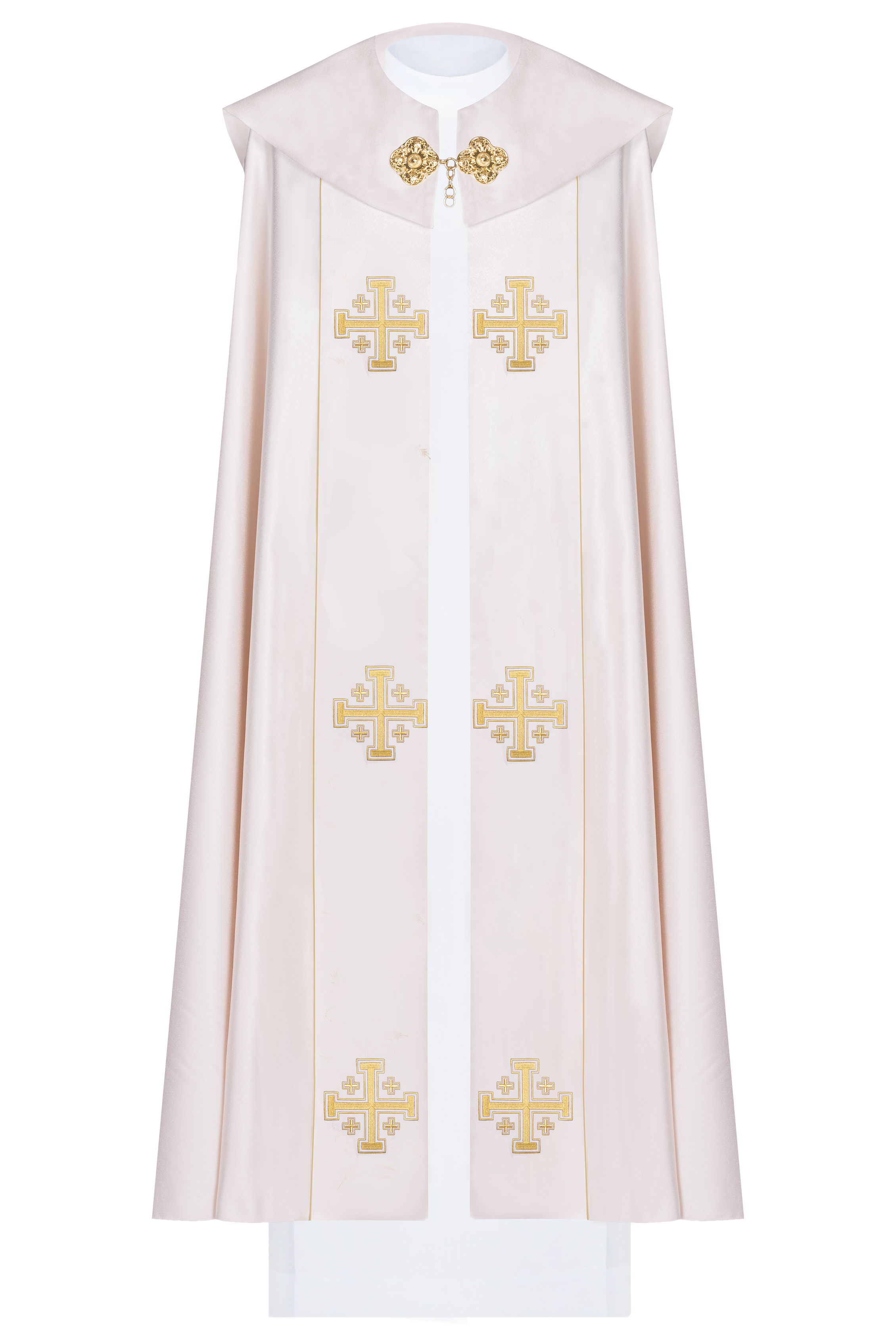 Kapa eucharystyczna monogram IHS ecru