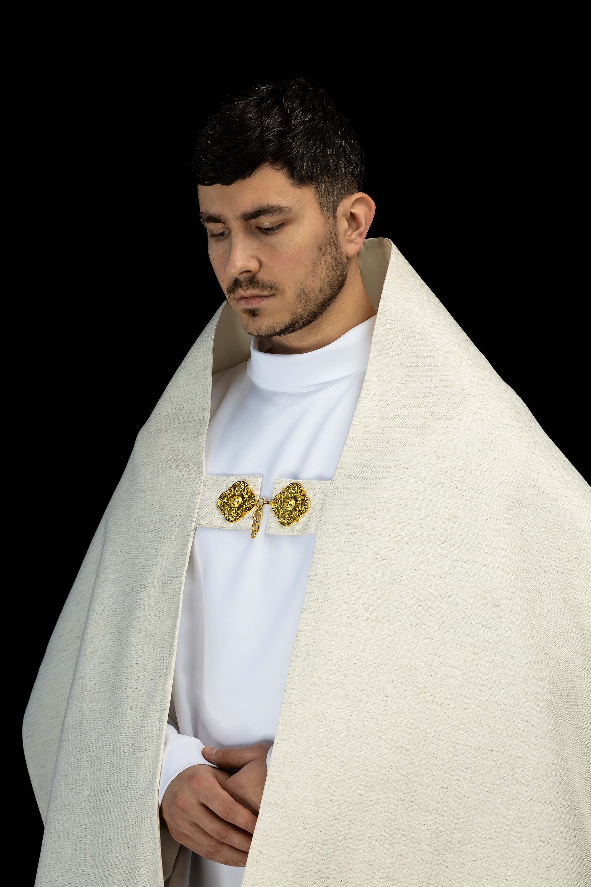 Welon haftowany z symbolem maryjnym - ORNATY.PL