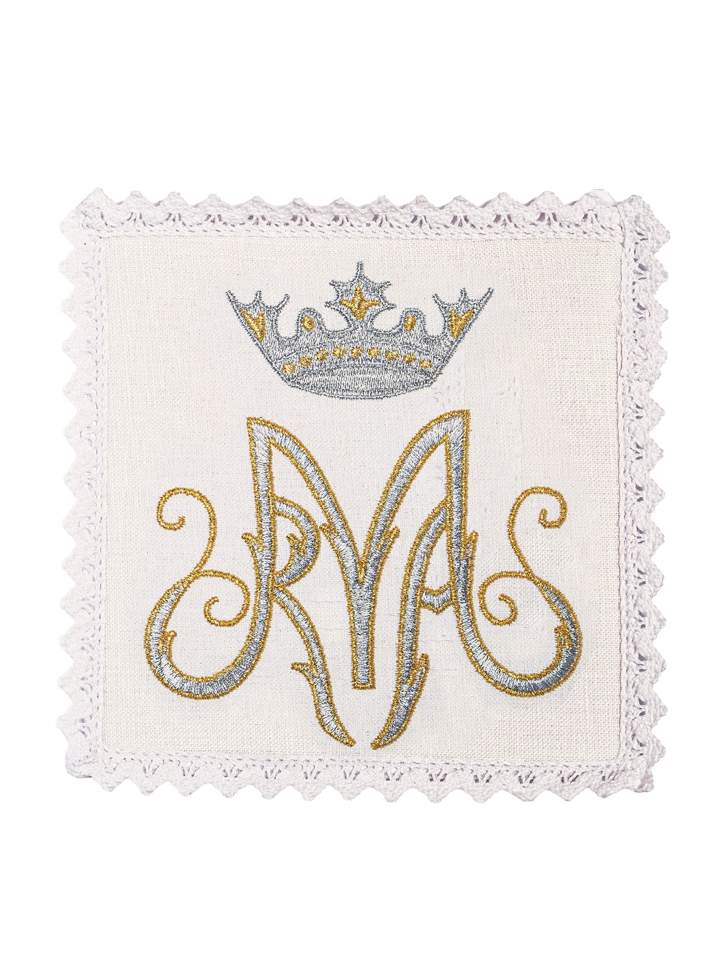 Bielizna kielichowa lniana Maryjna