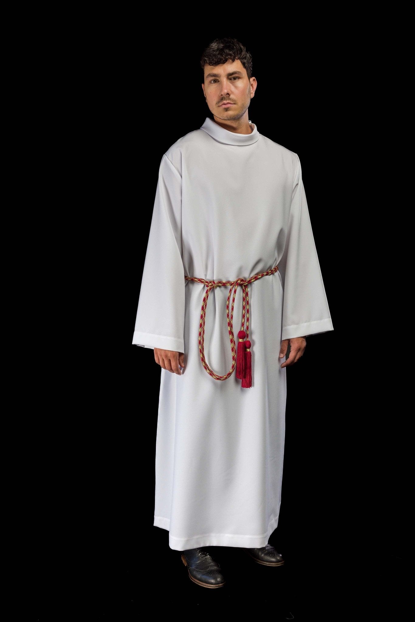 Cingulum liturgiczne czerwono - złote