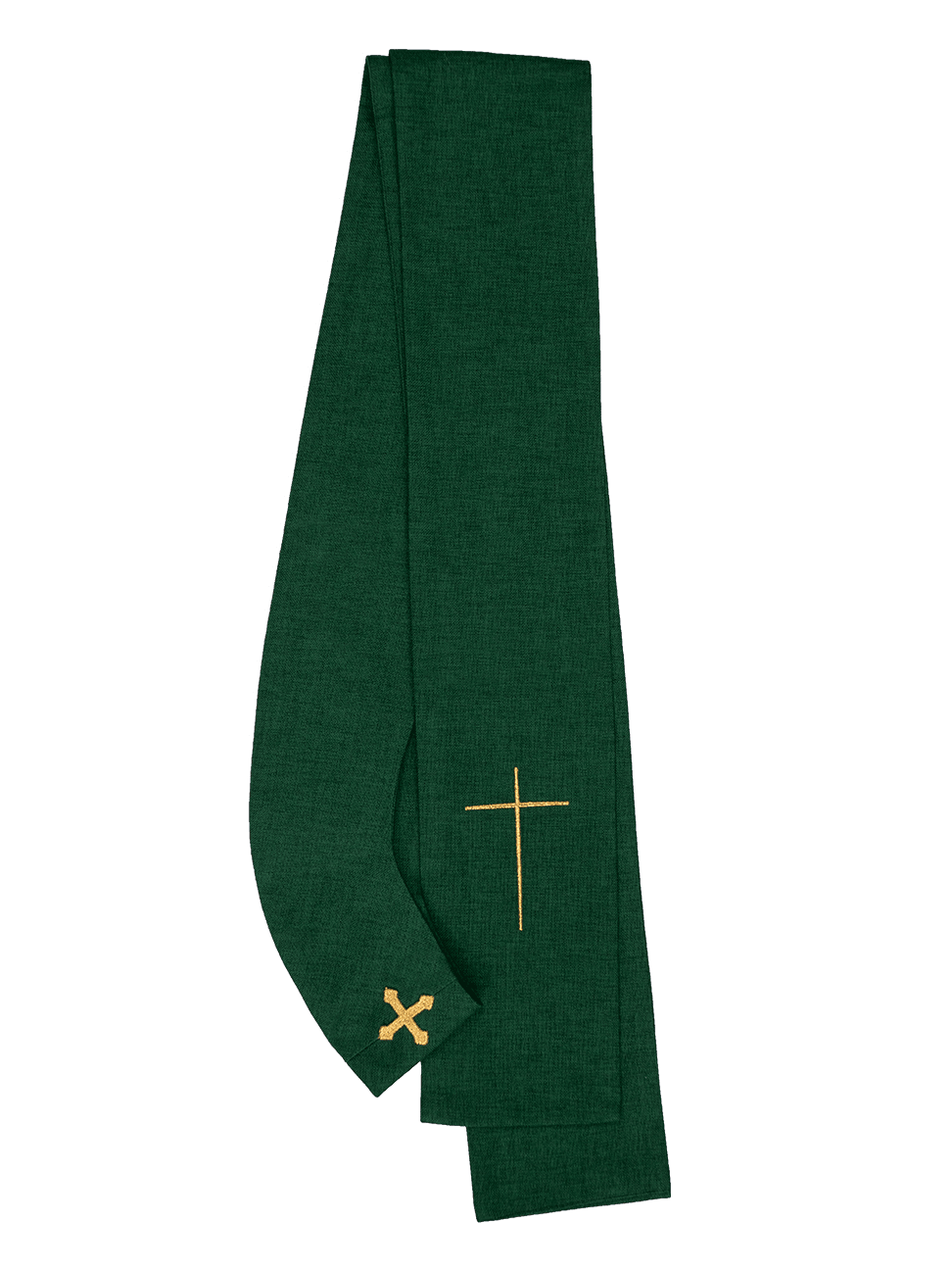 Ornat haftowany Krzyż LE/7029 Zielony