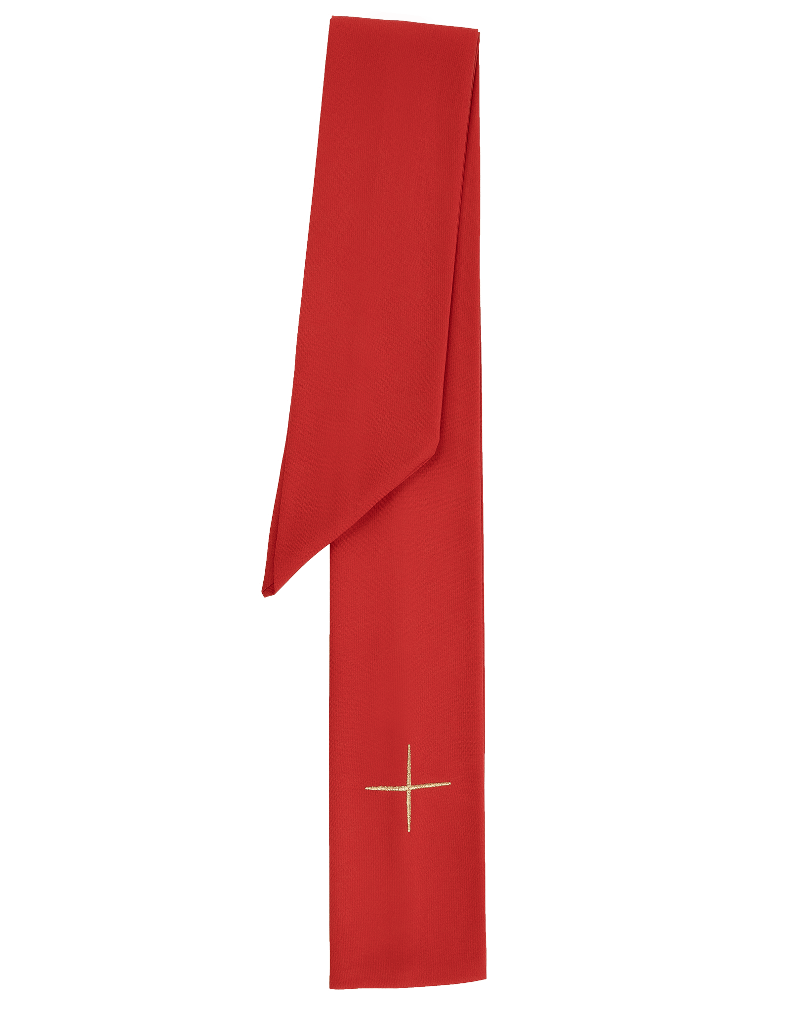 Ornat haftowany IHS KOR/032 Czerwony