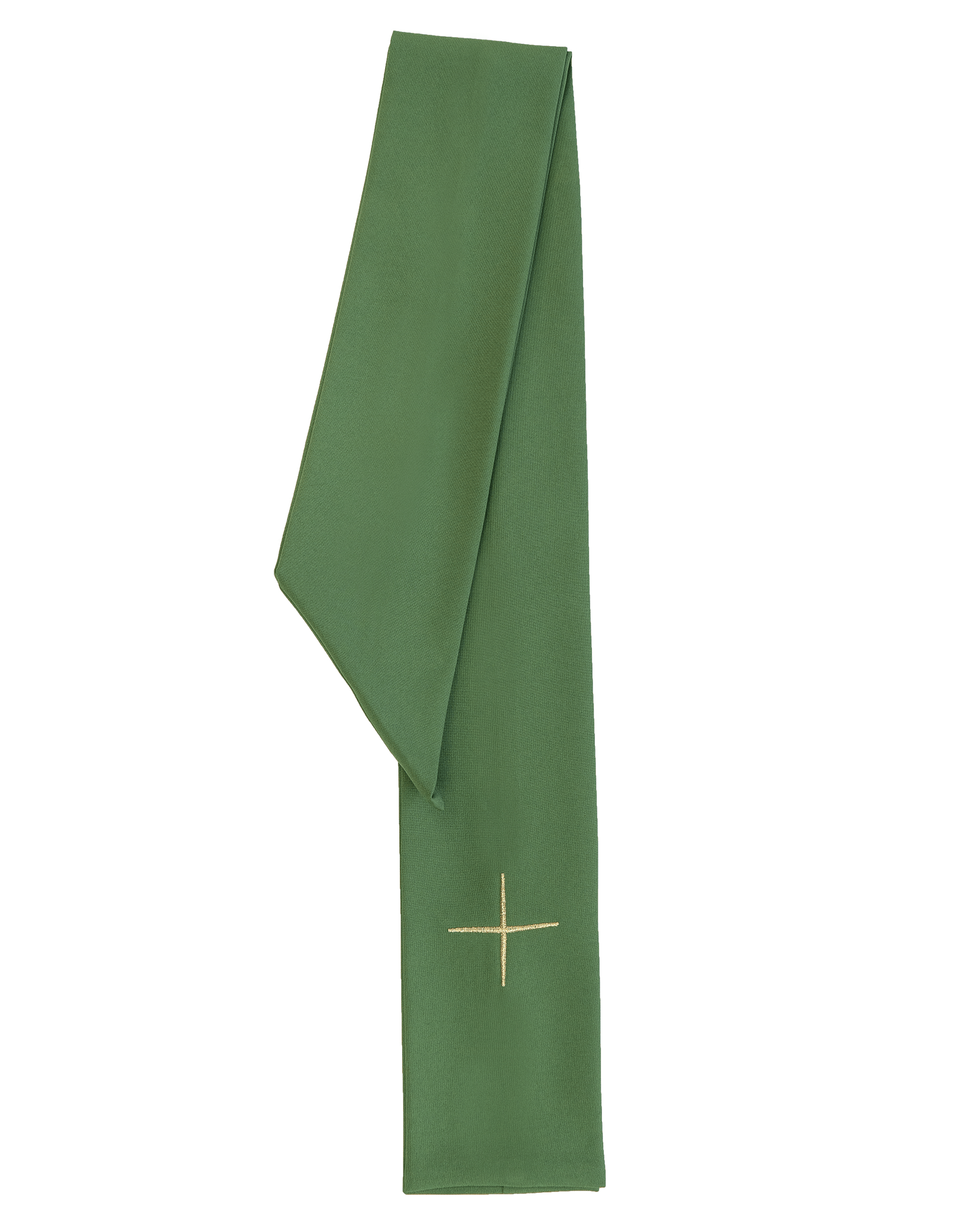 Ornat haftowany Krzyż z symbolem IHS KOR/017 Zielony - ORNATY.PL