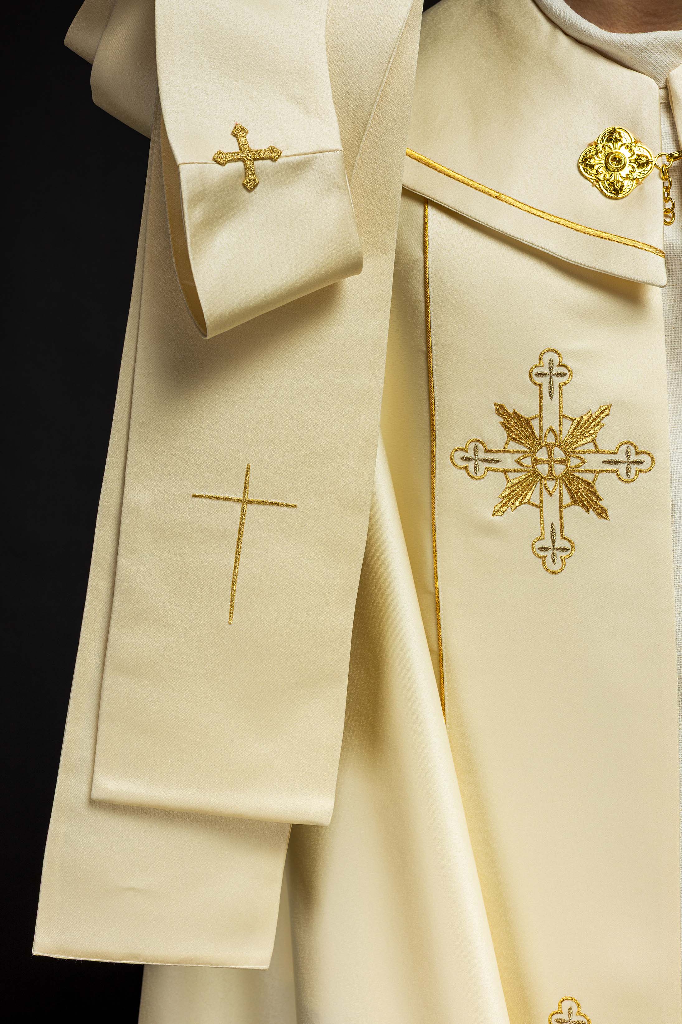 Kapa eucharystyczna monogram IHS - ORNATY.PL