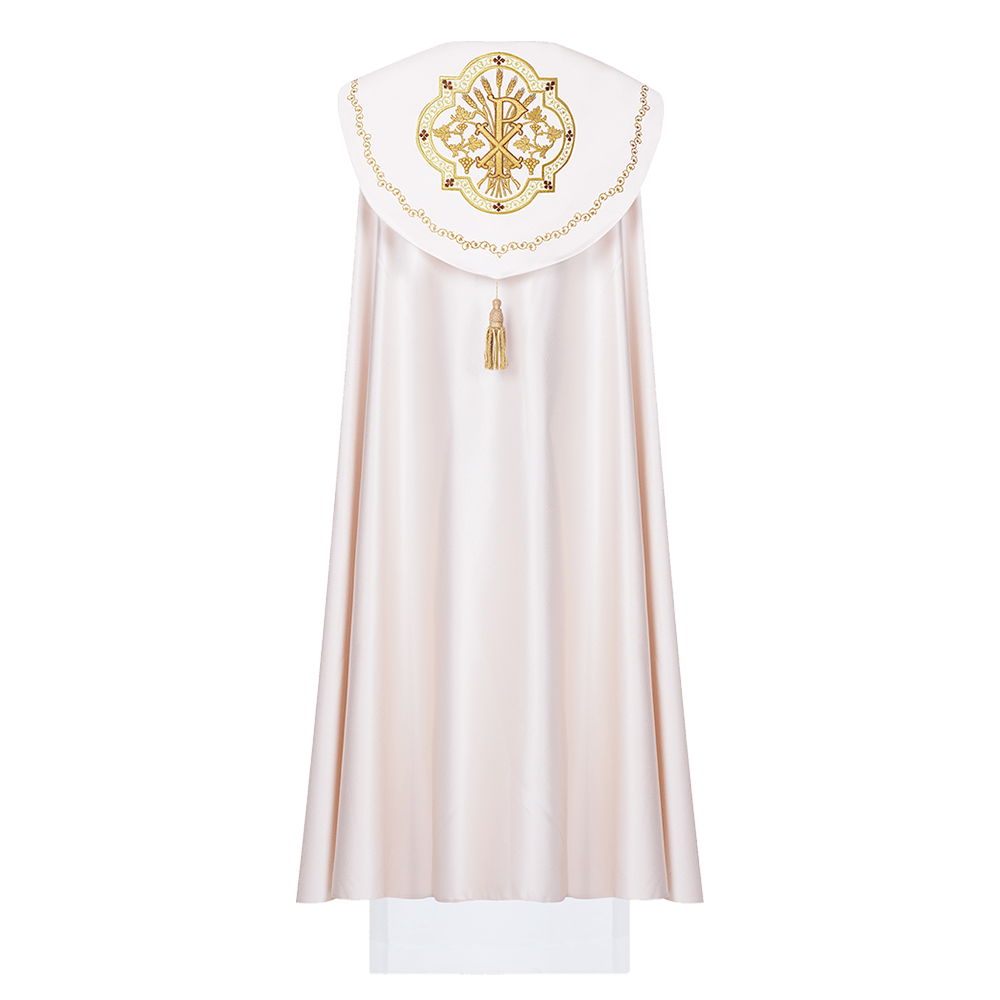 Kapa eucharystyczna monogram PAX KKP/014/05 Ecru