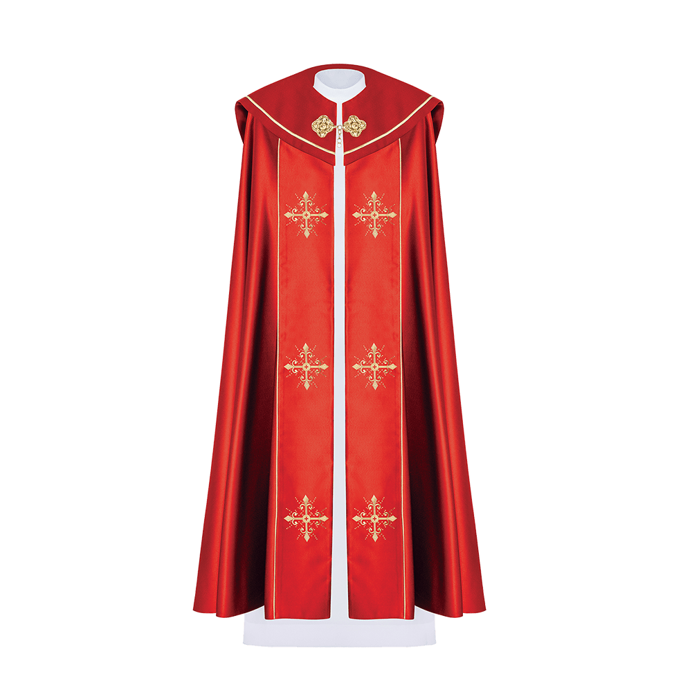 Czerwona kapa liturgiczna