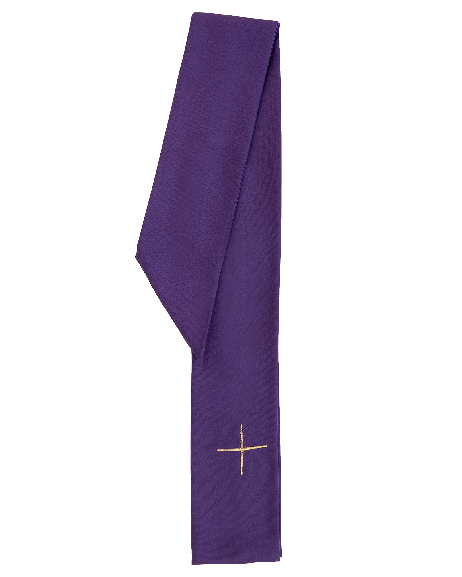 Ornat haftowany z symbolem krzyża KOR/233 Fioletowy
