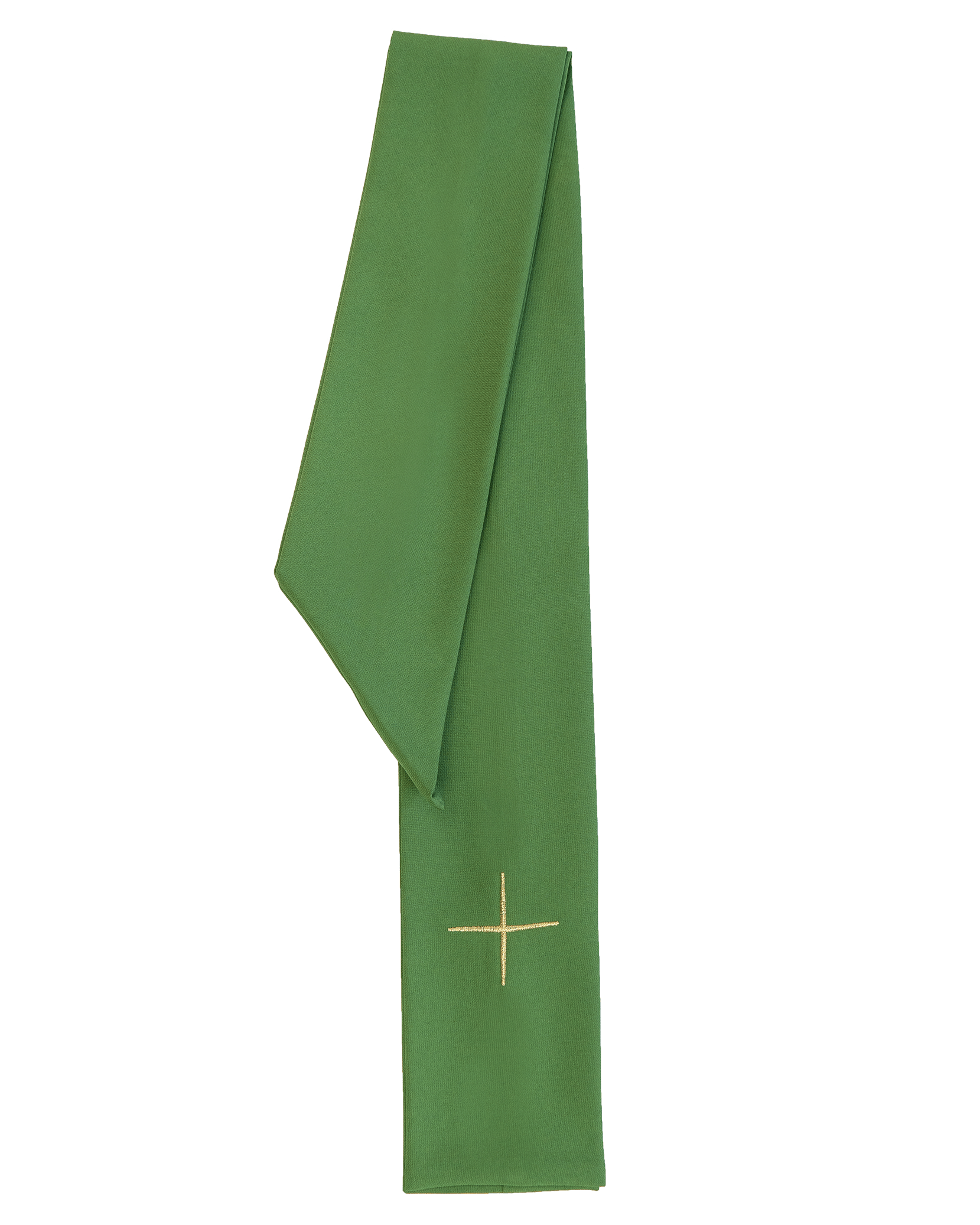 Ornat haftowany z symbolem IHS KOR/263 Zielony - ORNATY.PL